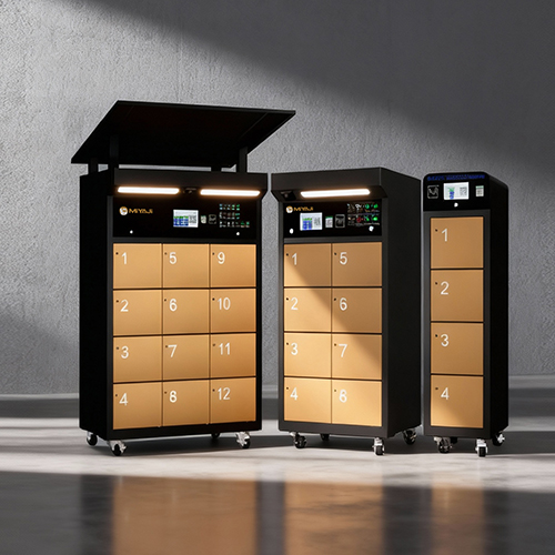 Smart Battery Swap Cabinet